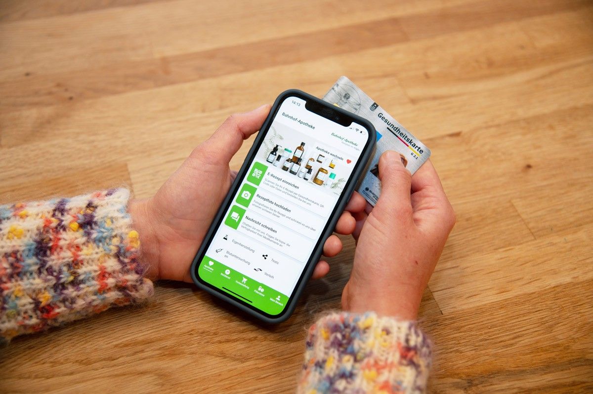 E-Rezept Bahnhof-Apotheken App